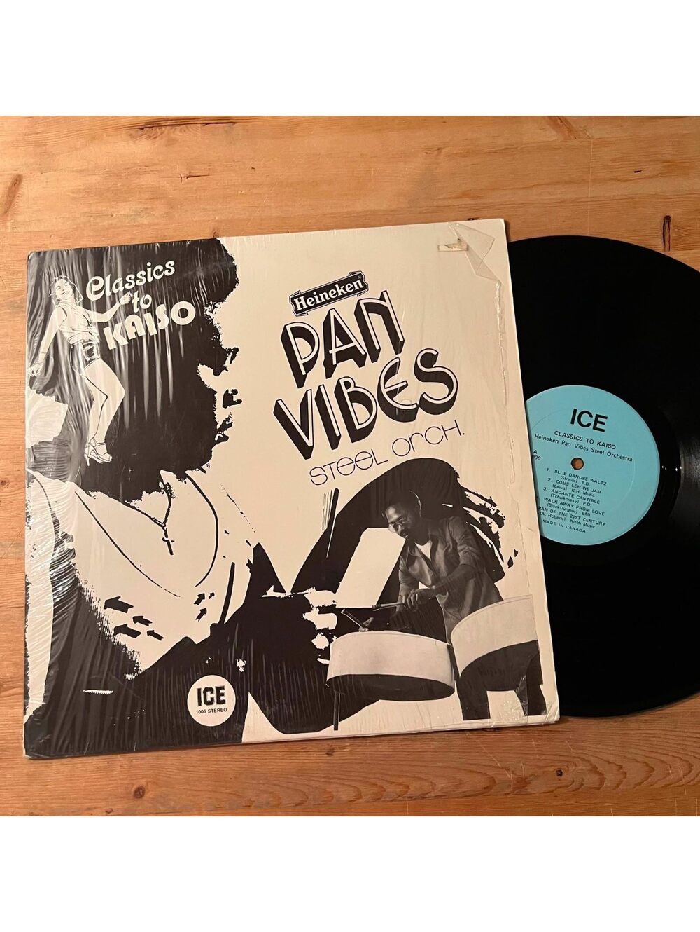 Heineken Pan Vibes Steel Orchestra - Classics to Kaiso 33rpm VG+ VR21